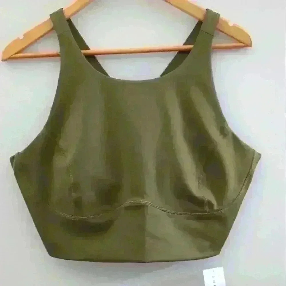 CORE 10 | Women's  Dark Olive Low Impact Sports Bra